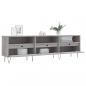 Preview: TV-Schrank Grau Sonoma 150x30x44,5 cm Holzwerkstoff