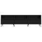 Preview: TV-Schrank Schwarz 150x30x44,5 cm Holzwerkstoff