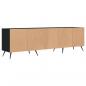 Preview: TV-Schrank Schwarz 150x30x44,5 cm Holzwerkstoff