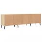 Preview: TV-Schrank Sonoma-Eiche 150x30x44,5 cm Holzwerkstoff