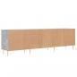 Preview: TV-Schrank Betongrau 150x30x44,5 cm Holzwerkstoff