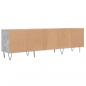 Preview: TV-Schrank Betongrau 150x30x44,5 cm Holzwerkstoff