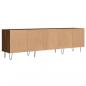 Preview: TV-Schrank Braun Eichen-Optik 150x30x44,5 cm Holzwerkstoff