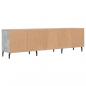 Preview: TV-Schrank Betongrau 150x30x44,5 cm Holzwerkstoff