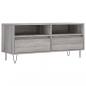 Preview: TV-Schrank Grau Sonoma 100x34,5x44,5 cm Holzwerkstoff