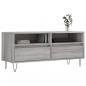 Preview: TV-Schrank Grau Sonoma 100x34,5x44,5 cm Holzwerkstoff