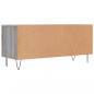 Preview: TV-Schrank Grau Sonoma 100x34,5x44,5 cm Holzwerkstoff