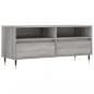 Preview: TV-Schrank Grau Sonoma 100x34,5x44,5 cm Holzwerkstoff