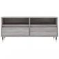 Preview: TV-Schrank Grau Sonoma 100x34,5x44,5 cm Holzwerkstoff