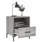 Preview: Nachttische 2 Stk. Grau Sonoma 40x35x47,5 cm Holzwerkstoff