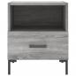 Preview: Nachttische 2 Stk. Grau Sonoma 40x35x47,5 cm Holzwerkstoff