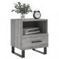 Preview: Nachttische 2 Stk. Grau Sonoma 40x35x47,5 cm Holzwerkstoff