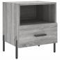 Preview: Nachttische 2 Stk. Grau Sonoma 40x35x47,5 cm Holzwerkstoff