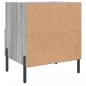 Preview: Nachttische 2 Stk. Grau Sonoma 40x35x47,5 cm Holzwerkstoff