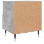 Preview: Nachttische 2 Stk. Betongrau 40x35x47,5 cm Holzwerkstoff