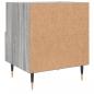 Preview: Nachttische 2 Stk. Grau Sonoma 40x35x47,5 cm Holzwerkstoff