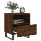 Preview: Nachttische 2Stk. Braun Eichen-Optik 40x35x47,5cm Holzwerkstoff