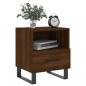 Preview: Nachttische 2Stk. Braun Eichen-Optik 40x35x47,5cm Holzwerkstoff