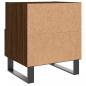 Preview: Nachttische 2Stk. Braun Eichen-Optik 40x35x47,5cm Holzwerkstoff