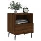 Preview: Nachttische 2Stk. Braun Eichen-Optik 40x35x47,5cm Holzwerkstoff