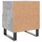 Preview: Nachttische 2 Stk. Betongrau 40x35x47,5 cm Holzwerkstoff