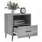 Preview: Nachttische 2 Stk. Grau Sonoma 40x35x47,5 cm Holzwerkstoff