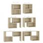 Preview: TV-Schrank Sonoma-Eiche 104x30x52cm Holzwerkstoff