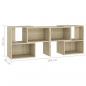 Preview: TV-Schrank Sonoma-Eiche 104x30x52cm Holzwerkstoff