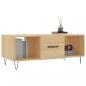 Preview: Couchtisch Sonoma-Eiche 102x50x40 cm Holzwerkstoff