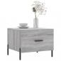 Preview: Couchtisch Grau Sonoma 50x50x40 cm Holzwerkstoff