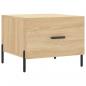 Preview: Couchtisch Sonoma-Eiche 50x50x40 cm Holzwerkstoff