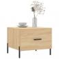 Preview: Couchtisch Sonoma-Eiche 50x50x40 cm Holzwerkstoff