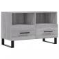 Preview: TV-Schrank Grau Sonoma 80x36x50 cm Holzwerkstoff