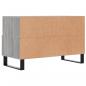 Preview: TV-Schrank Grau Sonoma 80x36x50 cm Holzwerkstoff