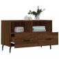 Preview: TV-Schrank Braun Eichen-Optik 80x36x50 cm Holzwerkstoff