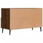 Preview: TV-Schrank Braun Eichen-Optik 80x36x50 cm Holzwerkstoff