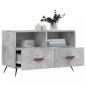 Preview: TV-Schrank Betongrau 80x36x50 cm Holzwerkstoff