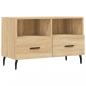 Preview: TV-Schrank Sonoma-Eiche 80x36x50 cm Holzwerkstoff