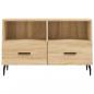 Preview: TV-Schrank Sonoma-Eiche 80x36x50 cm Holzwerkstoff