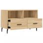 Preview: TV-Schrank Sonoma-Eiche 80x36x50 cm Holzwerkstoff