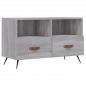 Preview: TV-Schrank Grau Sonoma 80x36x50 cm Holzwerkstoff