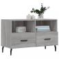 Preview: TV-Schrank Grau Sonoma 80x36x50 cm Holzwerkstoff