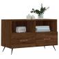 Preview: TV-Schrank Braun Eichen-Optik 80x36x50 cm Holzwerkstoff