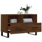 Preview: TV-Schrank Braun Eichen-Optik 80x36x50 cm Holzwerkstoff