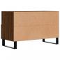 Preview: TV-Schrank Braun Eichen-Optik 80x36x50 cm Holzwerkstoff