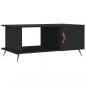 Preview: Couchtisch Schwarz 90x50x40 cm Holzwerkstoff