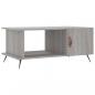 Preview: Couchtisch Grau Sonoma 90x50x40 cm Holzwerkstoff