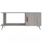 Preview: Couchtisch Grau Sonoma 90x50x40 cm Holzwerkstoff