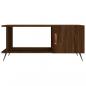 Preview: Couchtisch Braun Eichen-Optik 90x50x40 cm Holzwerkstoff