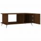 Preview: Couchtisch Braun Eichen-Optik 90x50x40 cm Holzwerkstoff